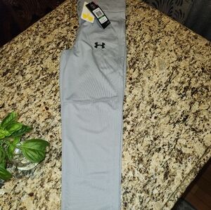 Under Armour Gray Baseball Softball Pants. Never Worn.
